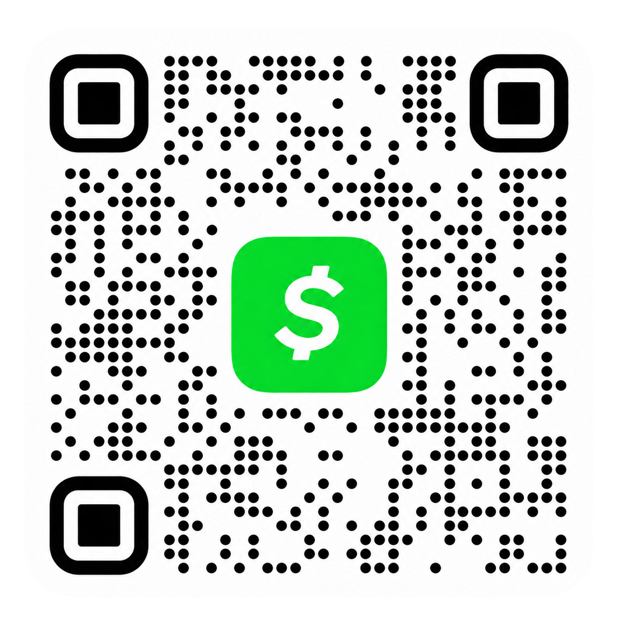 Cash App QR code for Marvil Media, $marvilmedia